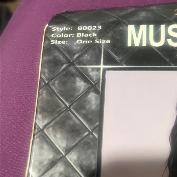 Music Legs Black Strappy Lace Teddy - Picture 4 of 4